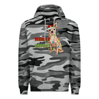 Slate Camo merry and bright chihuahua Premium Hoodie - RanaPortraitStore