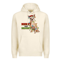 Tofu merry and bright chihuahua Premium Hoodie - RanaPortraitStore