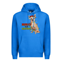 True Royal merry and bright chihuahua Premium Hoodie - RanaPortraitStore