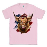 Bubblegum Pink American Highland Cow Classic Tee - Bettercallsaul
