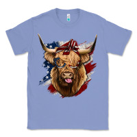 Colony Blue American Highland Cow Classic Tee - Bettercallsaul