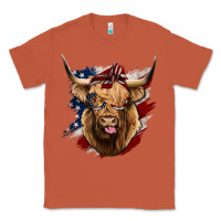 Copper American Highland Cow Classic Tee - Bettercallsaul