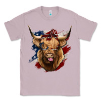 Lilac American Highland Cow Classic Tee - Bettercallsaul