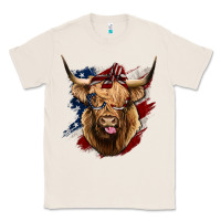 Natural American Highland Cow Classic Tee - Bettercallsaul