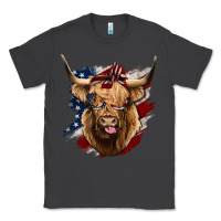 Smoke American Highland Cow Classic Tee - Bettercallsaul