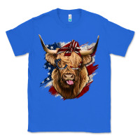 True Royal American Highland Cow Classic Tee - Bettercallsaul