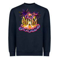 Navy Hot mom summer mother' say Heavyweight Sweatshirt - HowdyJamesFarm