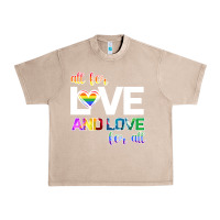 French Oak All For Love And Love For All Urban Heavy Tee - Bettercallsaul