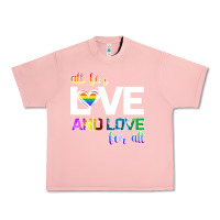 Salmon All For Love And Love For All Urban Heavy Tee - Bettercallsaul