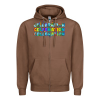 Chestnut Lgbtq Celebration Zipper Hoodie - BundleAndBundleShop