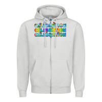 Dove Grey Lgbtq Celebration Zipper Hoodie - BundleAndBundleShop