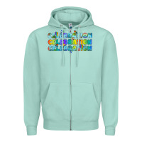 Seafoam Lgbtq Celebration Zipper Hoodie - BundleAndBundleShop
