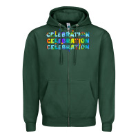 Sports Green Lgbtq Celebration Zipper Hoodie - BundleAndBundleShop