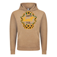 Vintage Coffee Happy Fall Sunflowers Vintage Hoodie - Bettercallsaul