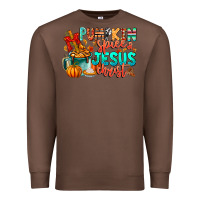 Chestnut Pumpkin pie Jesus Christ Premium Sweatshirt - CowhideDigitalArt