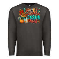 Smoke Pumpkin pie Jesus Christ Premium Sweatshirt - CowhideDigitalArt