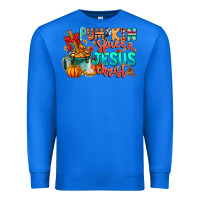 True Royal Pumpkin pie Jesus Christ Premium Sweatshirt - CowhideDigitalArt