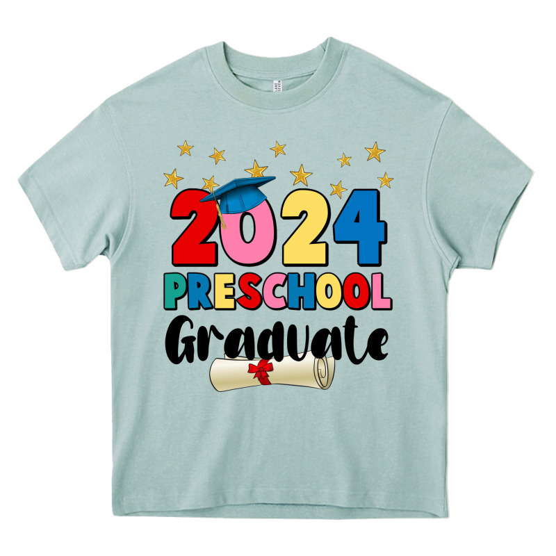 2024 Preschool Graduate Heavy Core Tee by JahusDesignShop | Teevron