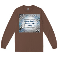 Chestnut feeling kinda idgaf ish today with leopard and gli Long Sleeve Tee - TumblerDesignByShophia