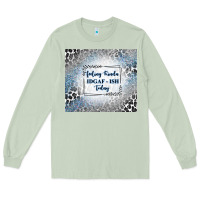 Matcha feeling kinda idgaf ish today with leopard and gli Long Sleeve Tee - TumblerDesignByShophia