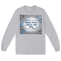 Moon Dust feeling kinda idgaf ish today with leopard and gli Long Sleeve Tee - TumblerDesignByShophia