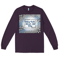 Plum feeling kinda idgaf ish today with leopard and gli Long Sleeve Tee - TumblerDesignByShophia