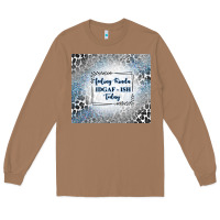 Toasted Coconut feeling kinda idgaf ish today with leopard and gli Long Sleeve Tee - TumblerDesignByShophia