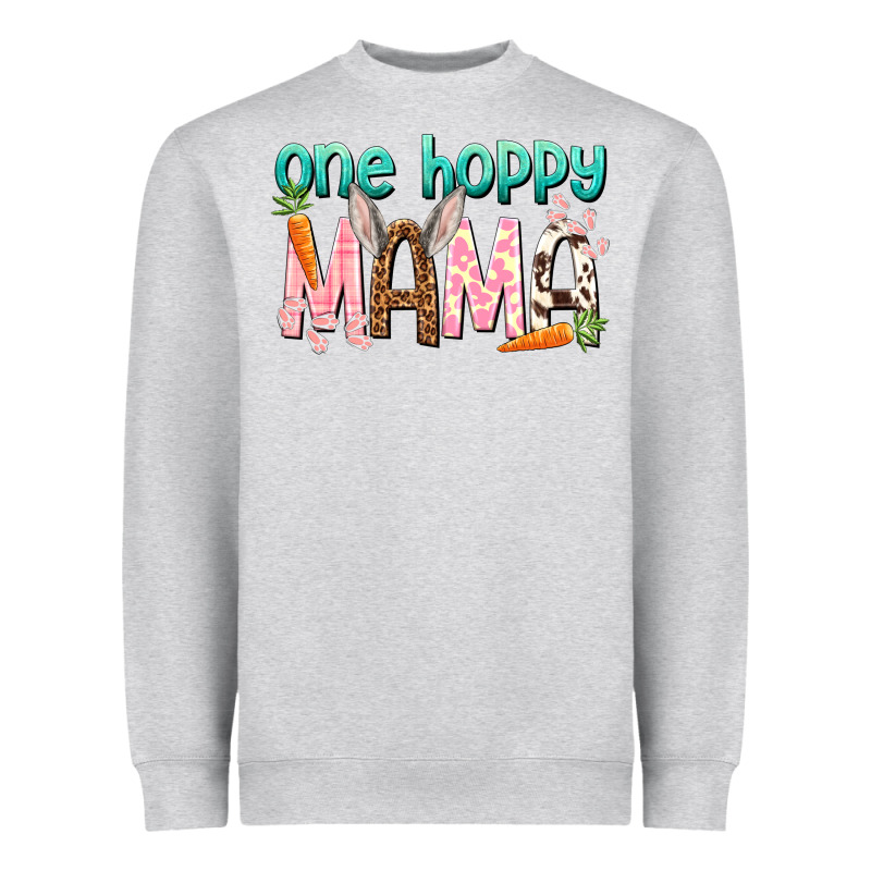 One Hoppy Mama Mother's Day Heavyweight Sweatshirt by HowdyJamesFarm | Teevron