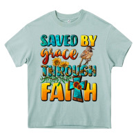 Arona saved by grace through faith Heavy Core Tee - NancyCooperArtShop