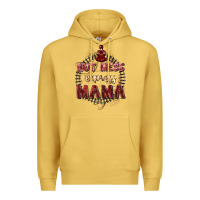 Antique Gold Hot mess express mama Mother's Day Premium Hoodie - FaDigitalArtStudio