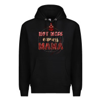 Black Hot mess express mama Mother's Day Premium Hoodie - FaDigitalArtStudio