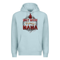 Blue Mist Hot mess express mama Mother's Day Premium Hoodie - FaDigitalArtStudio