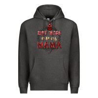 Charcoal Heather Hot mess express mama Mother's Day Premium Hoodie - FaDigitalArtStudio