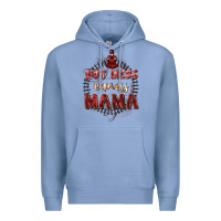 Colony Blue Hot mess express mama Mother's Day Premium Hoodie - FaDigitalArtStudio