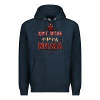 Navy Hot mess express mama Mother's Day Premium Hoodie - FaDigitalArtStudio