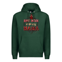 Sports Green Hot mess express mama Mother's Day Premium Hoodie - FaDigitalArtStudio