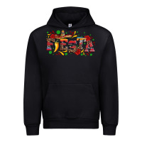 Black fieasta with sombrero rose and pepper Urban Hoodie - Artiststas