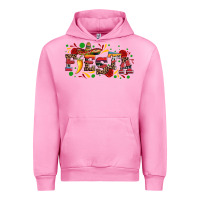 Fuchsia Pink fieasta with sombrero rose and pepper Urban Hoodie - Artiststas