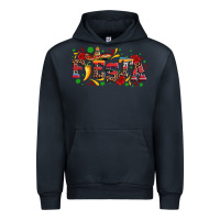 Navy fieasta with sombrero rose and pepper Urban Hoodie - Artiststas