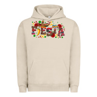 Pigment French Oak fieasta with sombrero rose and pepper Urban Hoodie - Artiststas