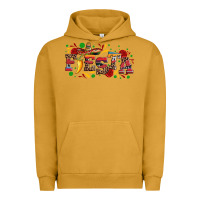 Pigment Peanut Butter fieasta with sombrero rose and pepper Urban Hoodie - Artiststas