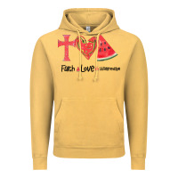 Vintage Mustard Faith Love Watermelon Vintage Hoodie - Bettercallsaul