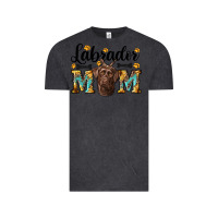 Vintage Black western labrador mom Vintage Tee - RanaPortraitStore