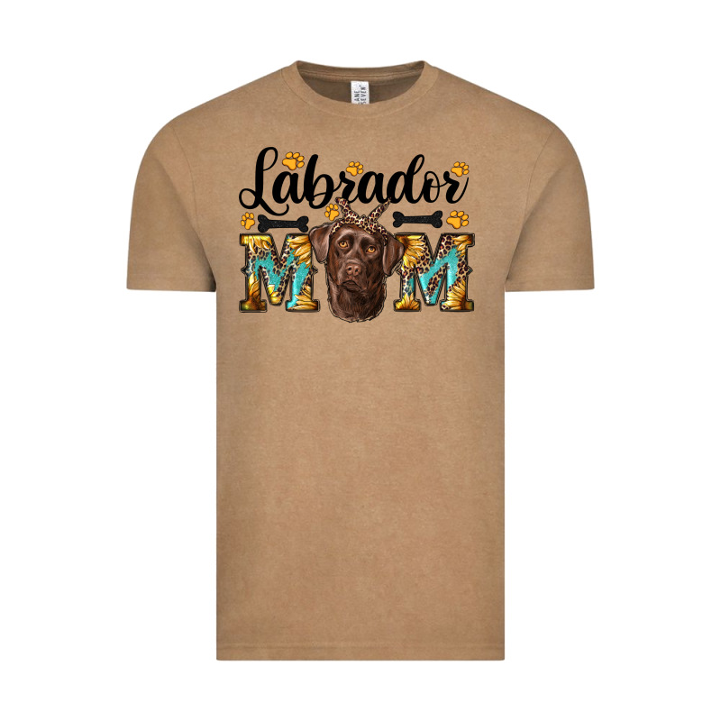 Western Labrador Mom Vintage Tee by RanaPortraitStore | Teevron