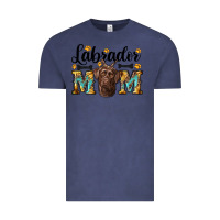 Vintage Denim western labrador mom Vintage Tee - RanaPortraitStore