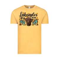 Vintage Mustard western labrador mom Vintage Tee - RanaPortraitStore