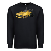 Black Asphalt Paver Premium Sweatshirt - LillyAllenDesigns