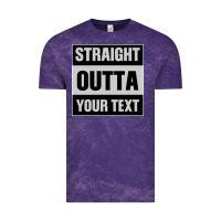 Cloud Purple Straight Outta Your Text Vintage Tee - Bettercallsaul