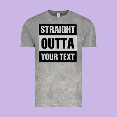 Straight Outta Your Text Vintage Tee Designed By Bettercallsaul