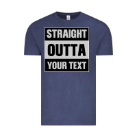 Vintage Denim Straight Outta Your Text Vintage Tee - Bettercallsaul